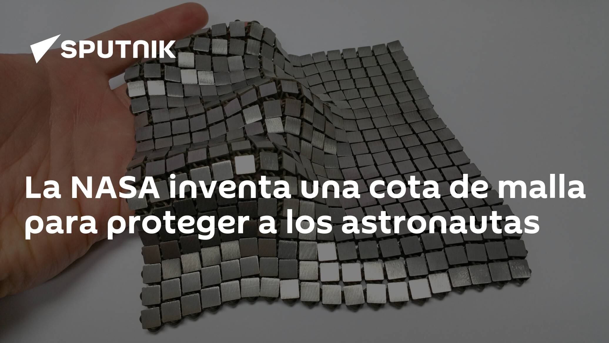 La NASA inventa una cota de malla para proteger a los astronautas