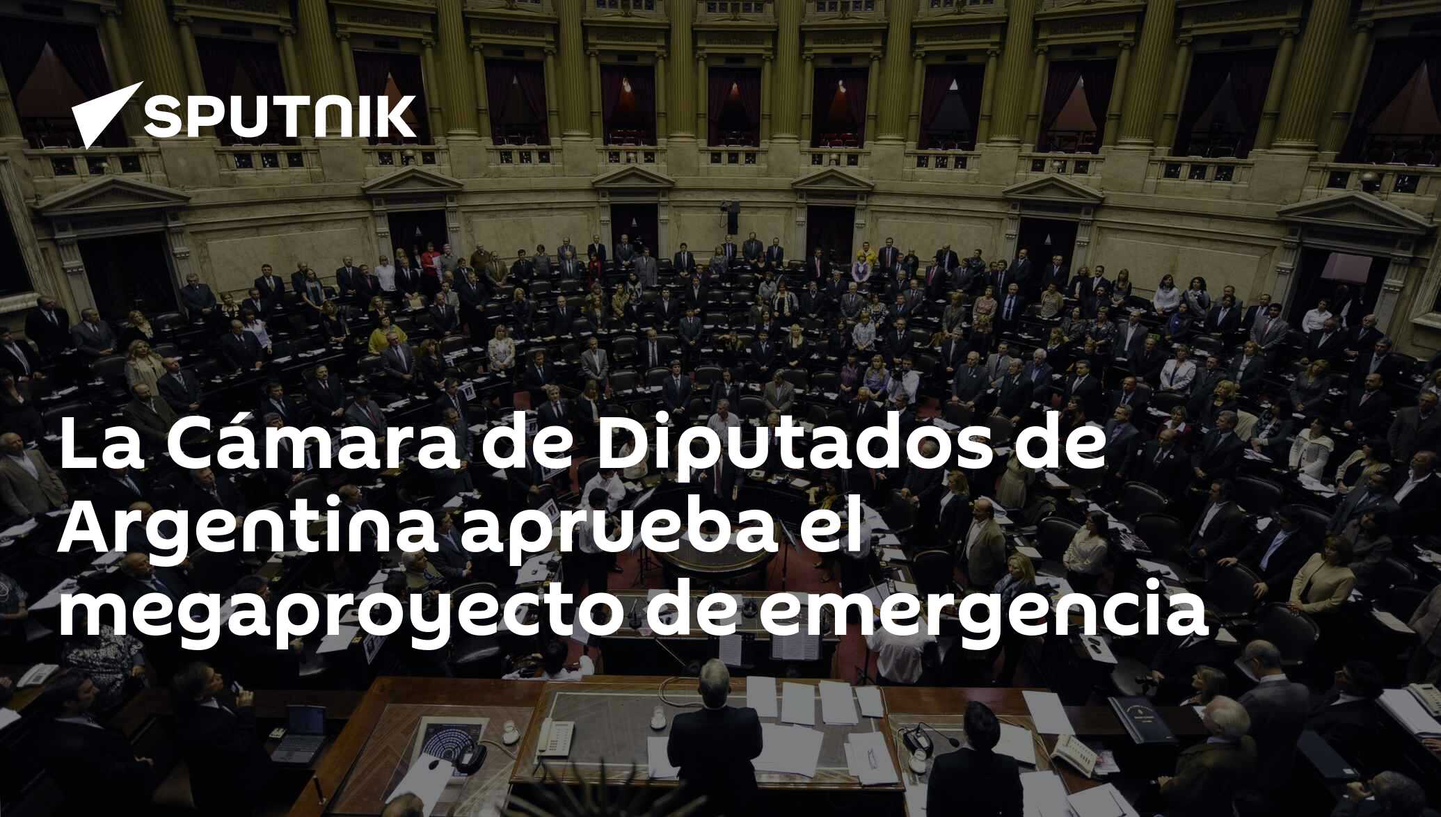 La Cámara De Diputados De Argentina Aprueba El Megaproyecto De