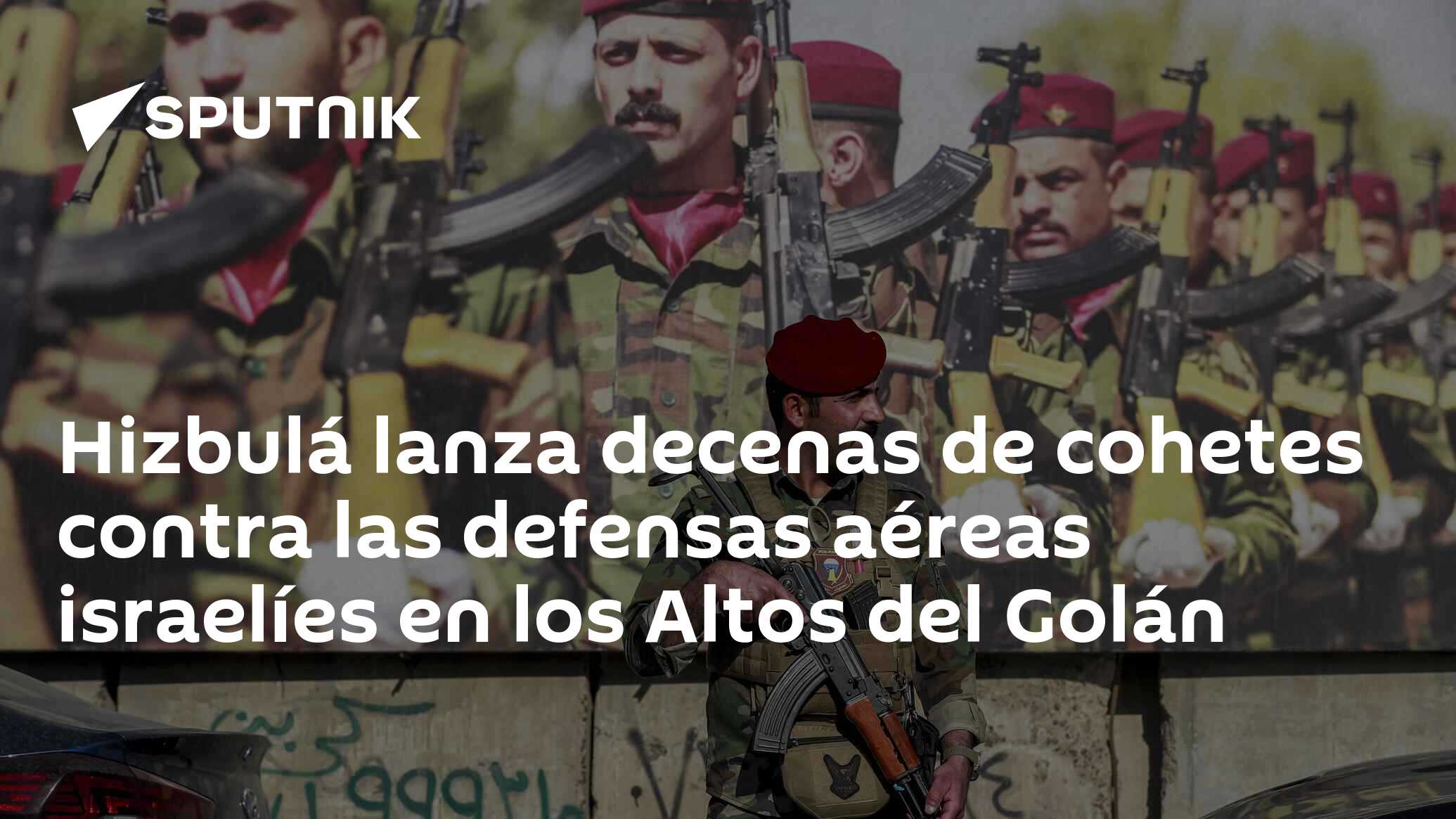 Hizbulá Lanza Decenas De Cohetes Contra Las Defensas Aéreas Israelíes En Los Altos Del Golán 6555