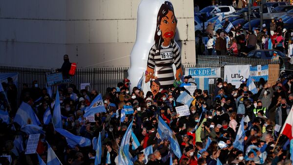 Protestas en Buenos Aires, Argentina - Sputnik Mundo