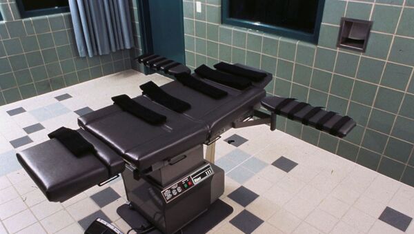 Una cámara de ejecución del Penitenciario del Terre Haute, EEUU - Sputnik Mundo