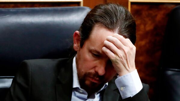 Pablo Iglesias, líder del partido español Unidas Podemos - Sputnik Mundo