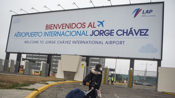 El Aeropuerto Internacional Jorge Chávez, en Lima, Perú - Sputnik Mundo