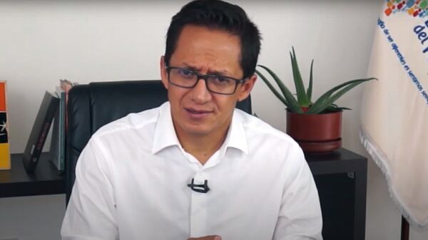 Freddy Carrión, defensor del Pueblo de Ecuador - Sputnik Mundo