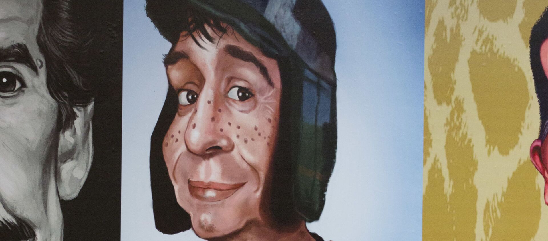 Una pintura en homenaje al Chavo del 8, uno de los personajes de Roberto Gómez Bolaños, el Chespirito - Sputnik Mundo, 1920, 02.08.2020