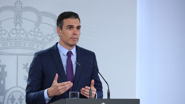 Pedro Sánchez, presidente del Gobierno español - Sputnik Mundo