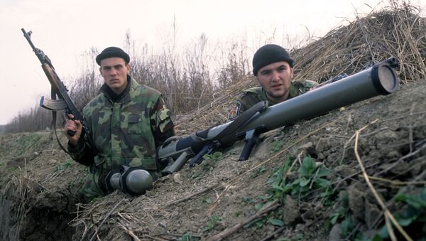 Soldados serbios durante la 'Operación Tempestad' - Sputnik Mundo