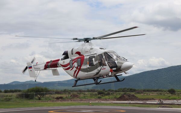 Helicóptero Ansat en México - Sputnik Mundo