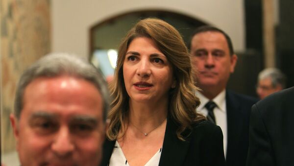 La ministra de Justicia del Líbano, Marie-Claude Najm - Sputnik Mundo
