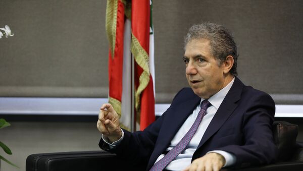 Ghazi Wazni, el ministro de Finanzas libanés - Sputnik Mundo