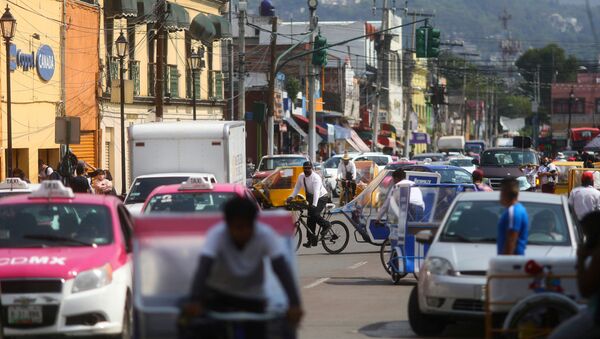 Las calles de la Ciudad de México en tiempos de la pandemia - Sputnik Mundo