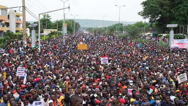 Protestas en Bamako, Malí - Sputnik Mundo
