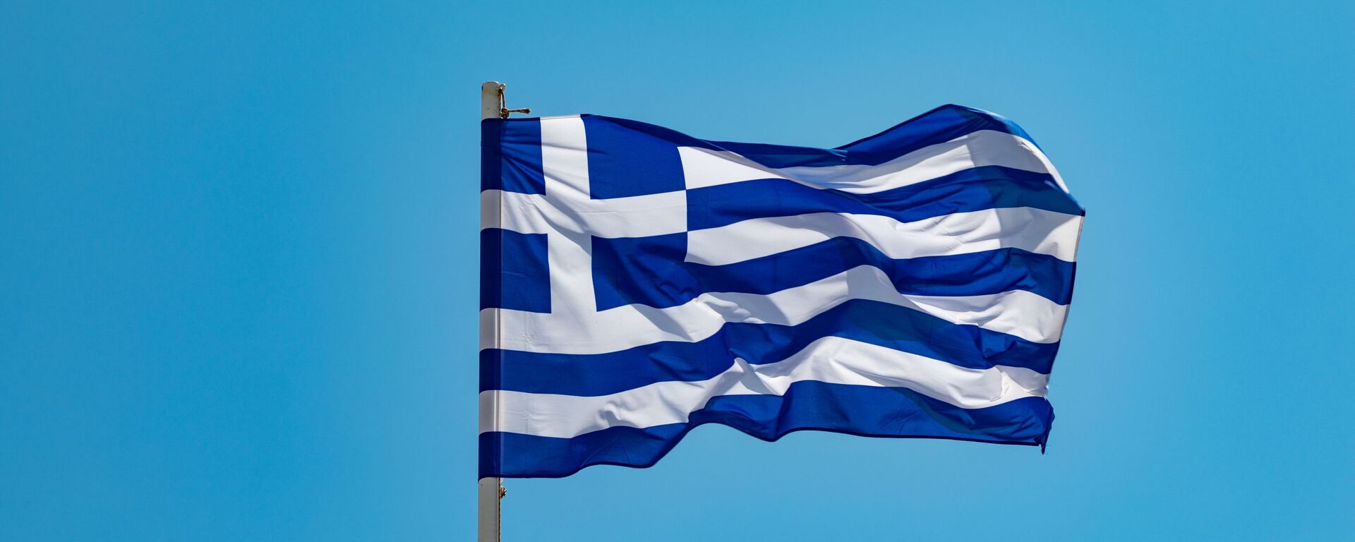 Una bandera de Grecia  - Sputnik Mundo, 1920, 01.07.2022