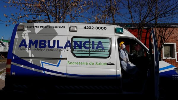 Ambulancia en Buenos Aires - Sputnik Mundo