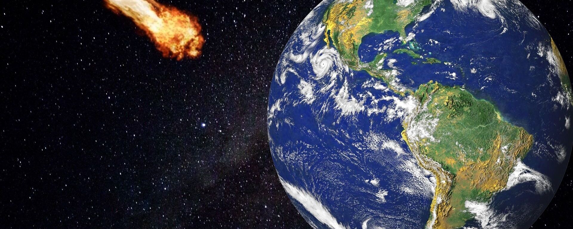 Un meteorito a punto de impactar contra la Tierra - Sputnik Mundo, 1920, 15.09.2020