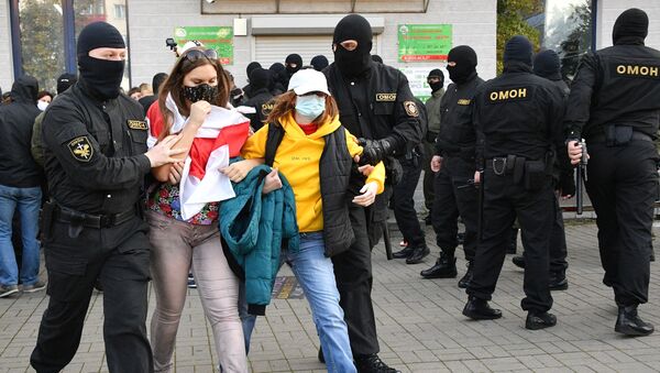 Marcha de mujeres en Minsk - Sputnik Mundo