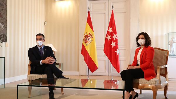 El presidente del Gobierno se reúne con la presidenta de la Comunidad de Madrid - Sputnik Mundo