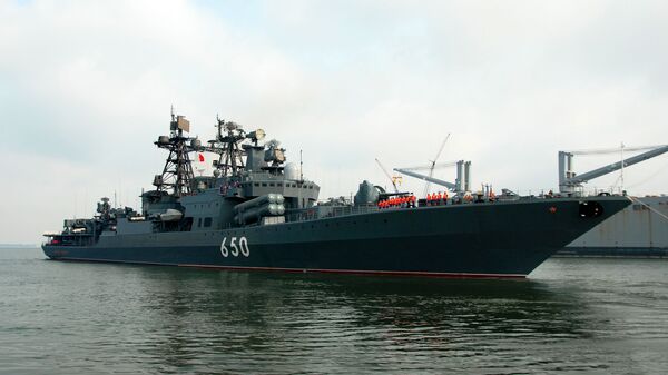 Buque antisubmarino del proyecto 1155.1 Almirante Chabanenko - Sputnik Mundo