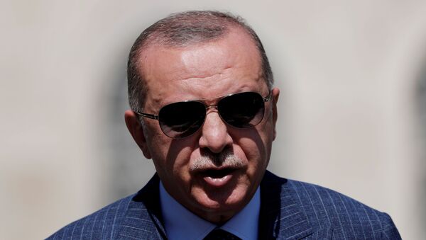 Recep Tayyip Erdogan, presidente de Turquía  - Sputnik Mundo