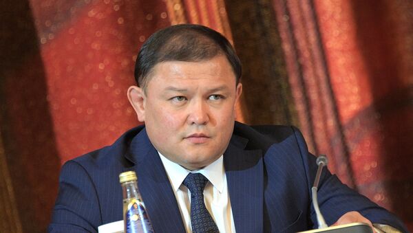 El presidente del Parlamento de Kirguistán, Dastán Dzamabékov - Sputnik Mundo
