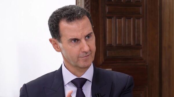 El presidente de Siria, Bashar Asad - Sputnik Mundo