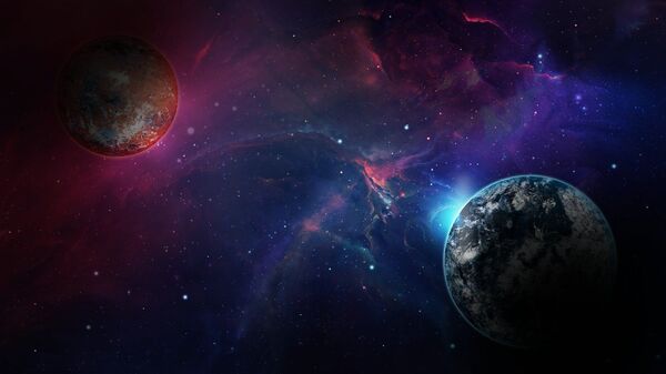 Unos planetas (ilustración) - Sputnik Mundo