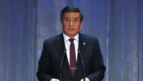 Sooronbái Zheenbékov, el presidente de Kirguistán - Sputnik Mundo
