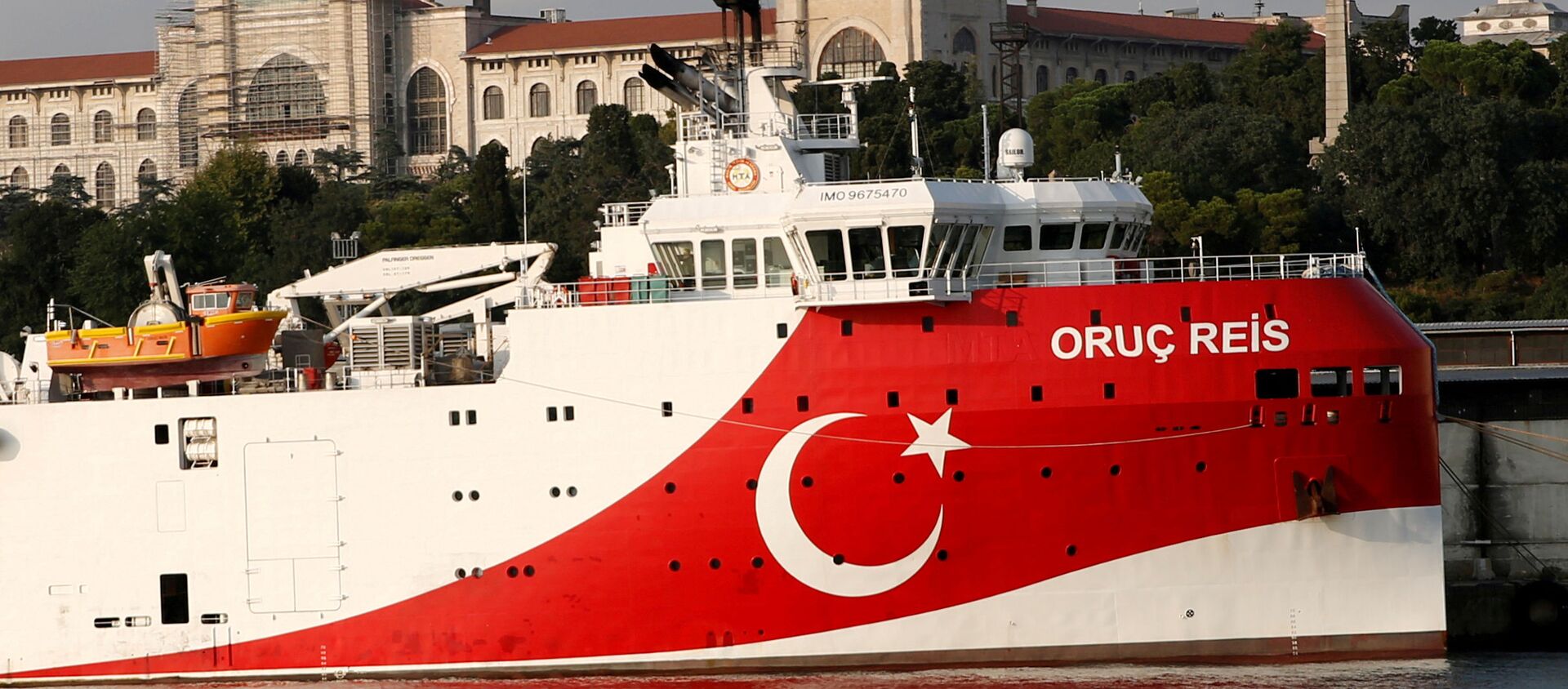 El buque turco Oruc Reis - Sputnik Mundo, 1920, 04.11.2020