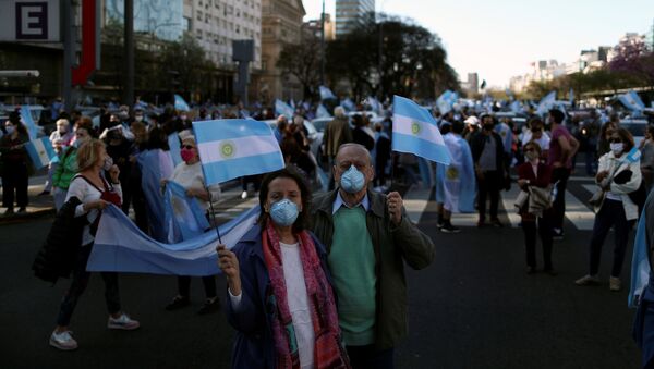Movilizaciones en Argentina - Sputnik Mundo