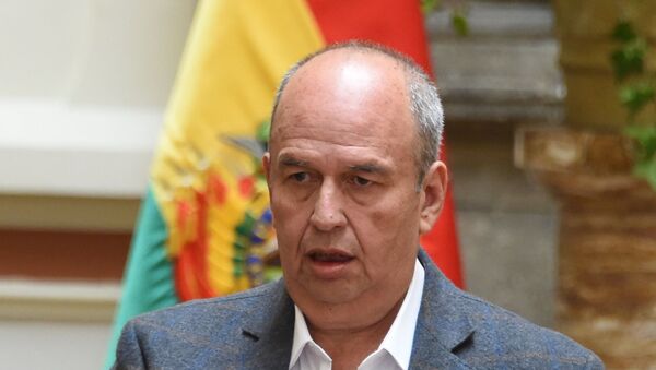 Arturo Murillo, ministro de Gobierno de Bolivia - Sputnik Mundo