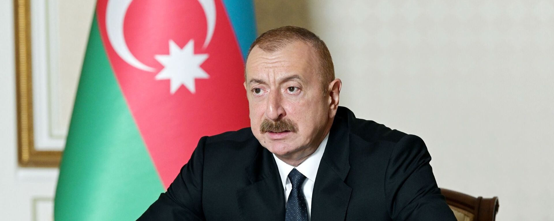 Iljam Alíev, presidente de Azerbaiyán - Sputnik Mundo, 1920, 14.08.2021