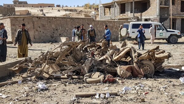 Situación tras la explosión en una provincia afgana de Ghor - Sputnik Mundo