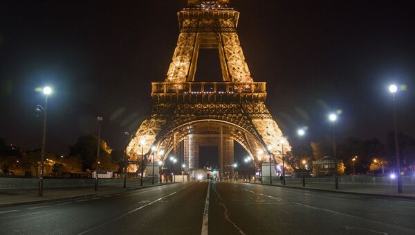 ¿Te imaginas estar en una París vacía?    

 - Sputnik Mundo