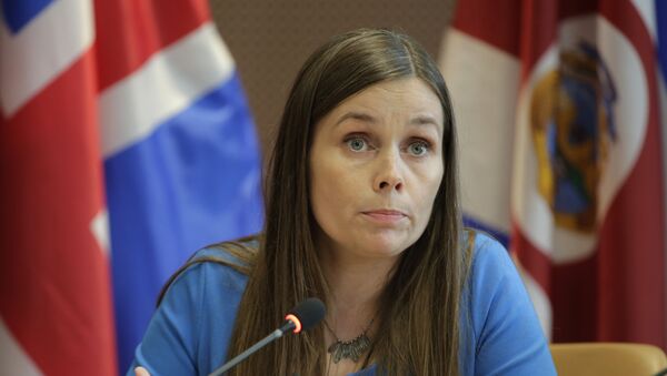 La primera ministra de Islandia, Katrin Jakobsdottir  - Sputnik Mundo