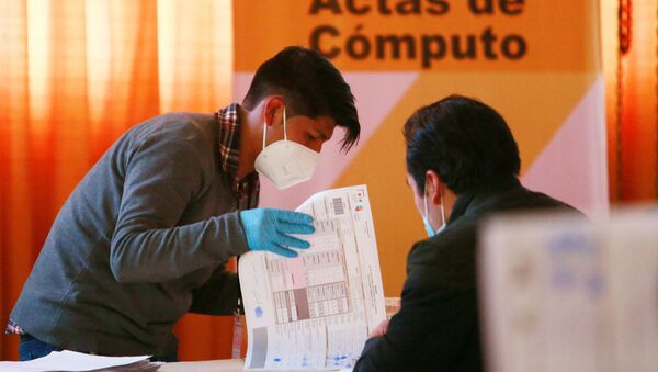 El cómputo electoral en Bolivia - Sputnik Mundo