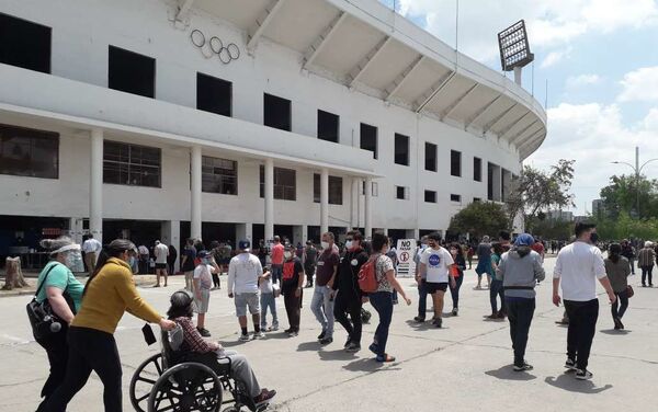 Estadio Nacional, excentro de detención y lugar de votación más grande de Chile - Sputnik Mundo