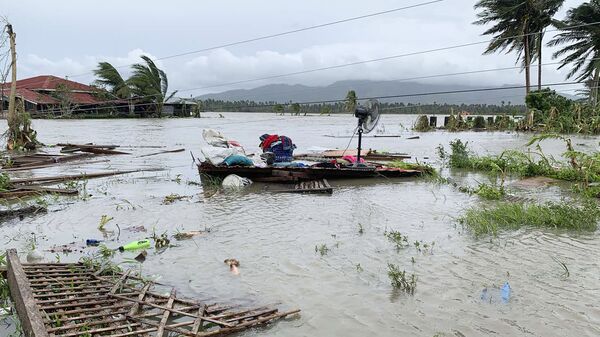 Consecuencias del tifón Quinta en Filipinas, 2020 - Sputnik Mundo