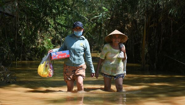 Inundaciones en Vietnam - Sputnik Mundo