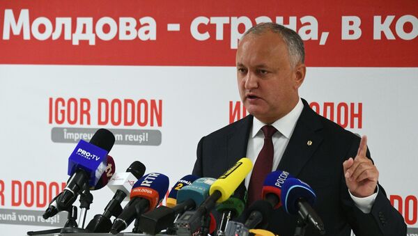  Igor Dodon, el mandatario moldavo - Sputnik Mundo