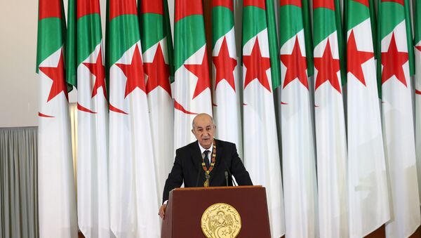 Abdelmajid Tebboune, el presidente de Argelia - Sputnik Mundo