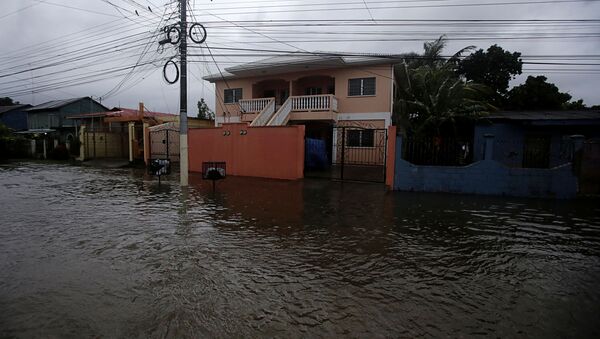 Consecuencias del huracán Eta en Tela, Honduras - Sputnik Mundo