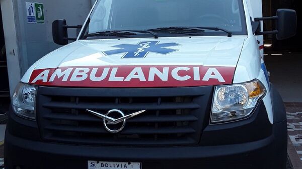 La ambulancia UAZ Profi en Bolivia - Sputnik Mundo