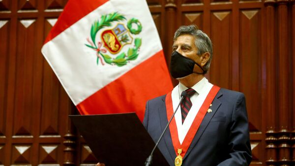 Francisco Sagasti, presidente interino de Perú - Sputnik Mundo