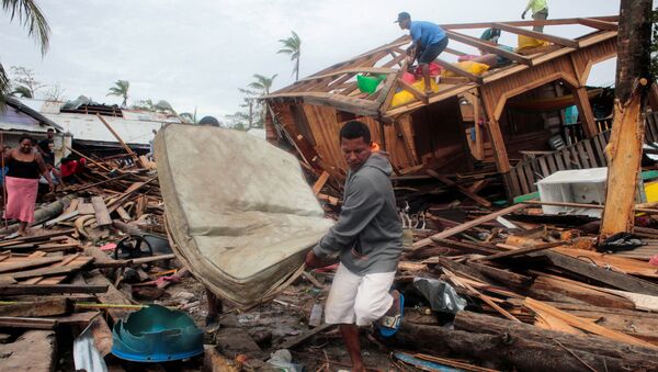 Consecuencias del huracán Iota en Nicaragua - Sputnik Mundo