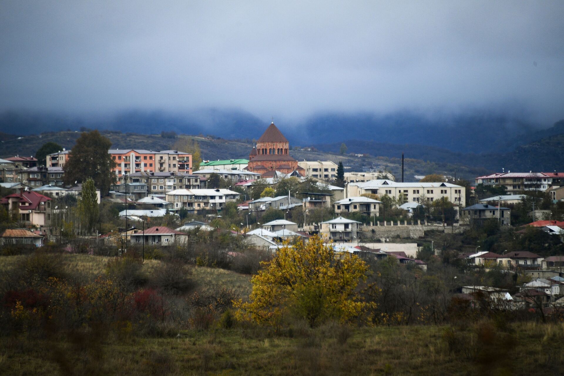 Stepanakert, capital de la autoproclamada república de Nagorno Karabaj - Sputnik Mundo, 1920, 18.02.2021