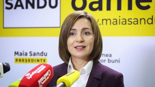 Maia Sandu, candidata proeuropea en los comicios presidenciales en Moldavia - Sputnik Mundo