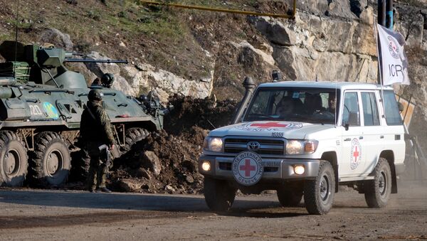 La Cruz Roja en Nagorno Karabaj - Sputnik Mundo