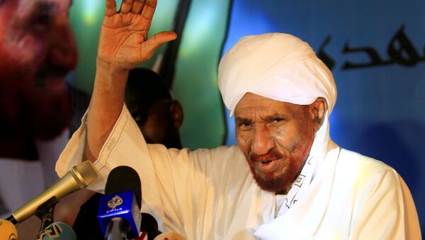 Sadiq al Mahdi, ex primer ministro de Sudán - Sputnik Mundo