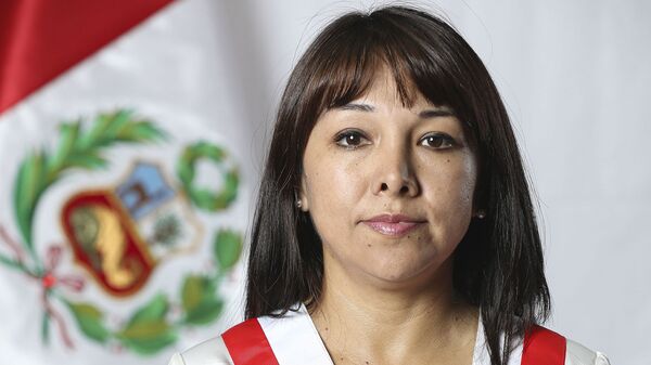 Mirtha Vásquez Chuquilín, presidenta del Congreso de Perú - Sputnik Mundo