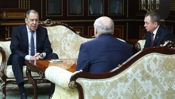 La visita oficial del canciller ruso, Serguéi Lavrov, a Bielorrusia - Sputnik Mundo